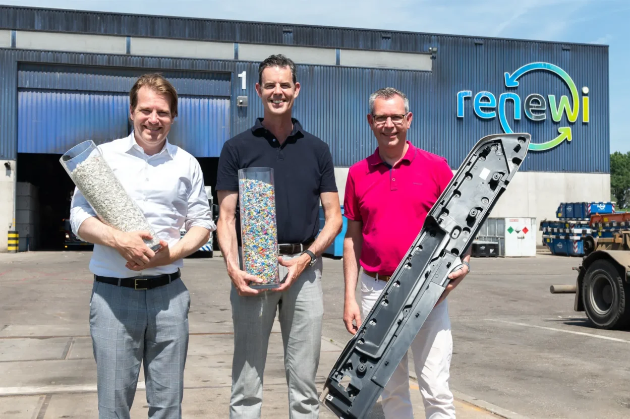 Recycled plastics for automotive industry